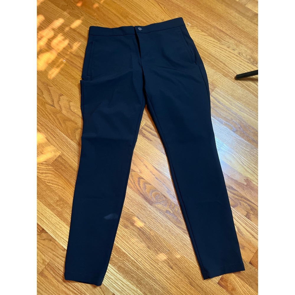 GAP Womens Skinny High Rise Black Slim Ankle Career Work Pants 10R